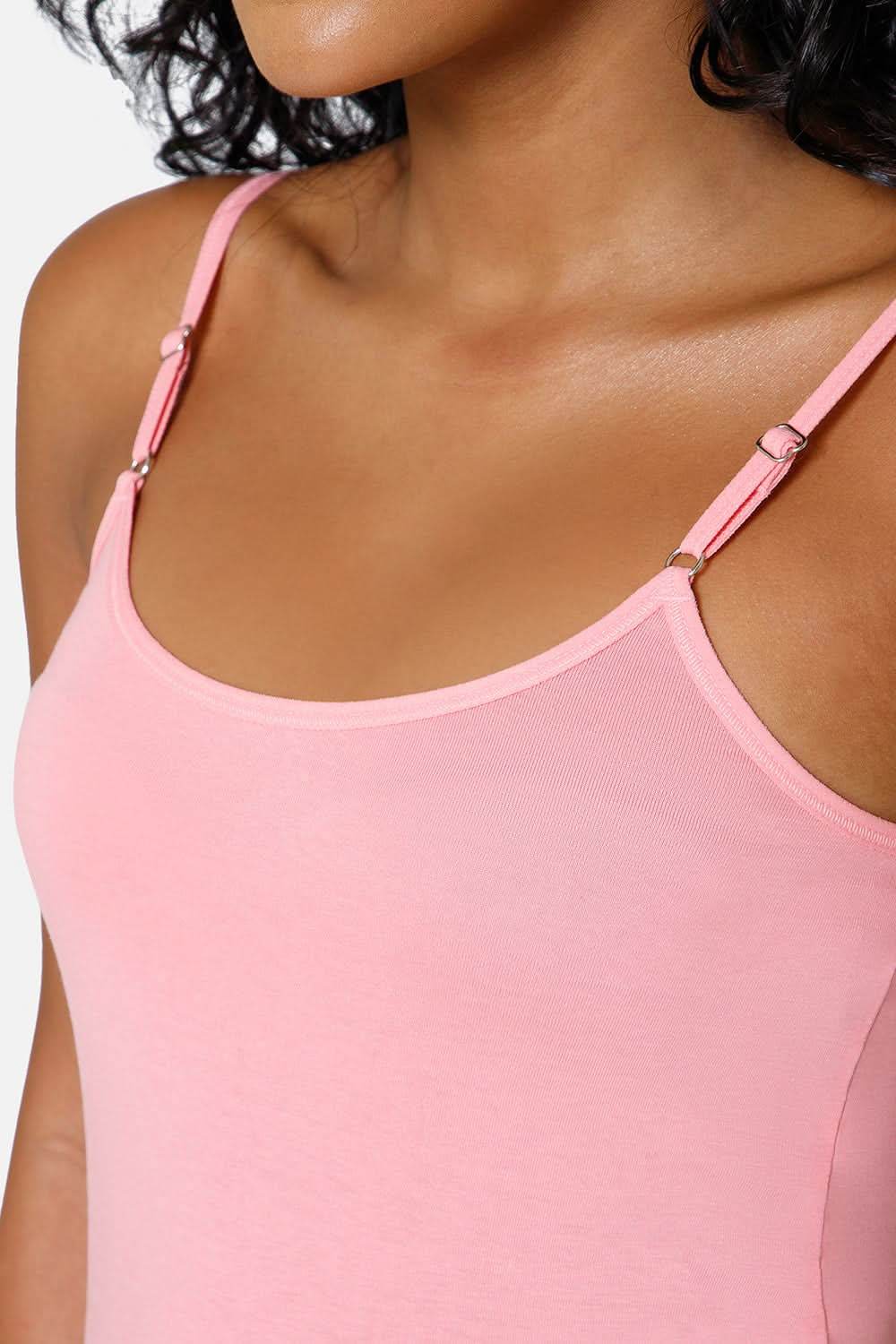 Intimacy Full Coverage Cotton Slip Camisole – IN08 | Non-Padded & Wire-Free Comfort Design - Naidu Hall Family Store