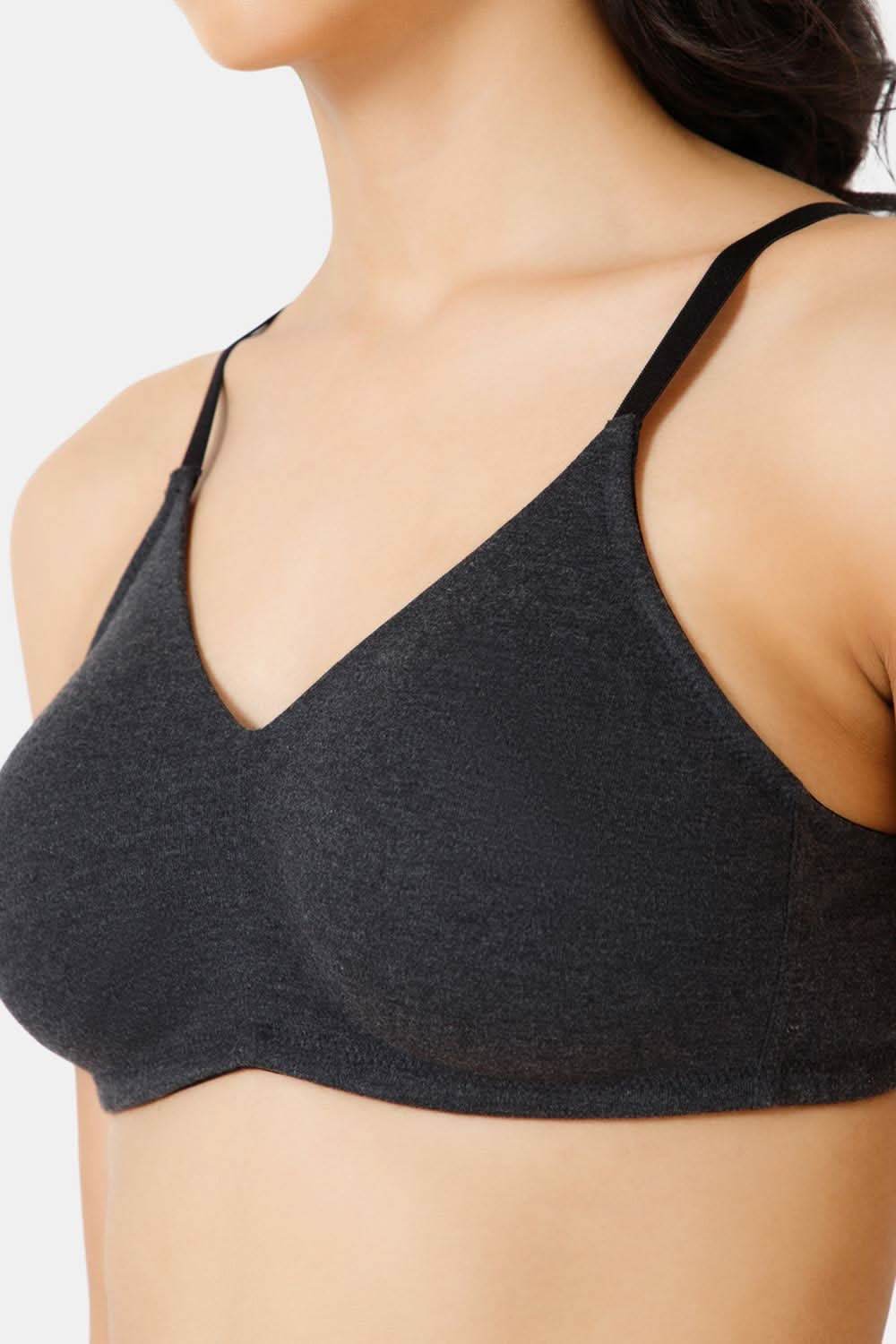 Nora Non-Wired Seamless Everyday T-Shirt Bra with Double-Layered Support - Naidu Hall Family Store