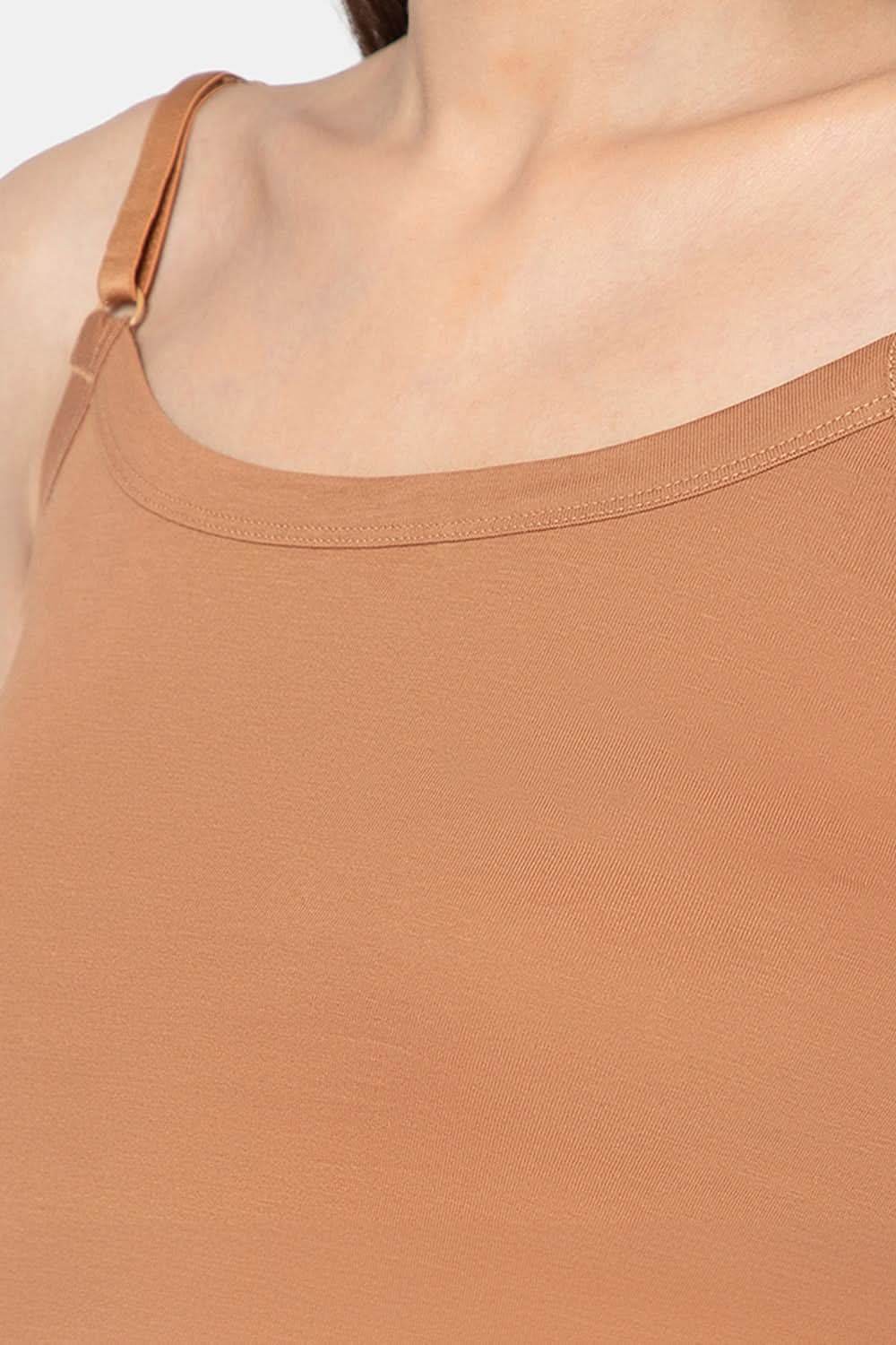 Intimacy Cotton Slip Camisole – IN05 | Wire-Free, Seamless & Adjustable - Naidu Hall Family Store