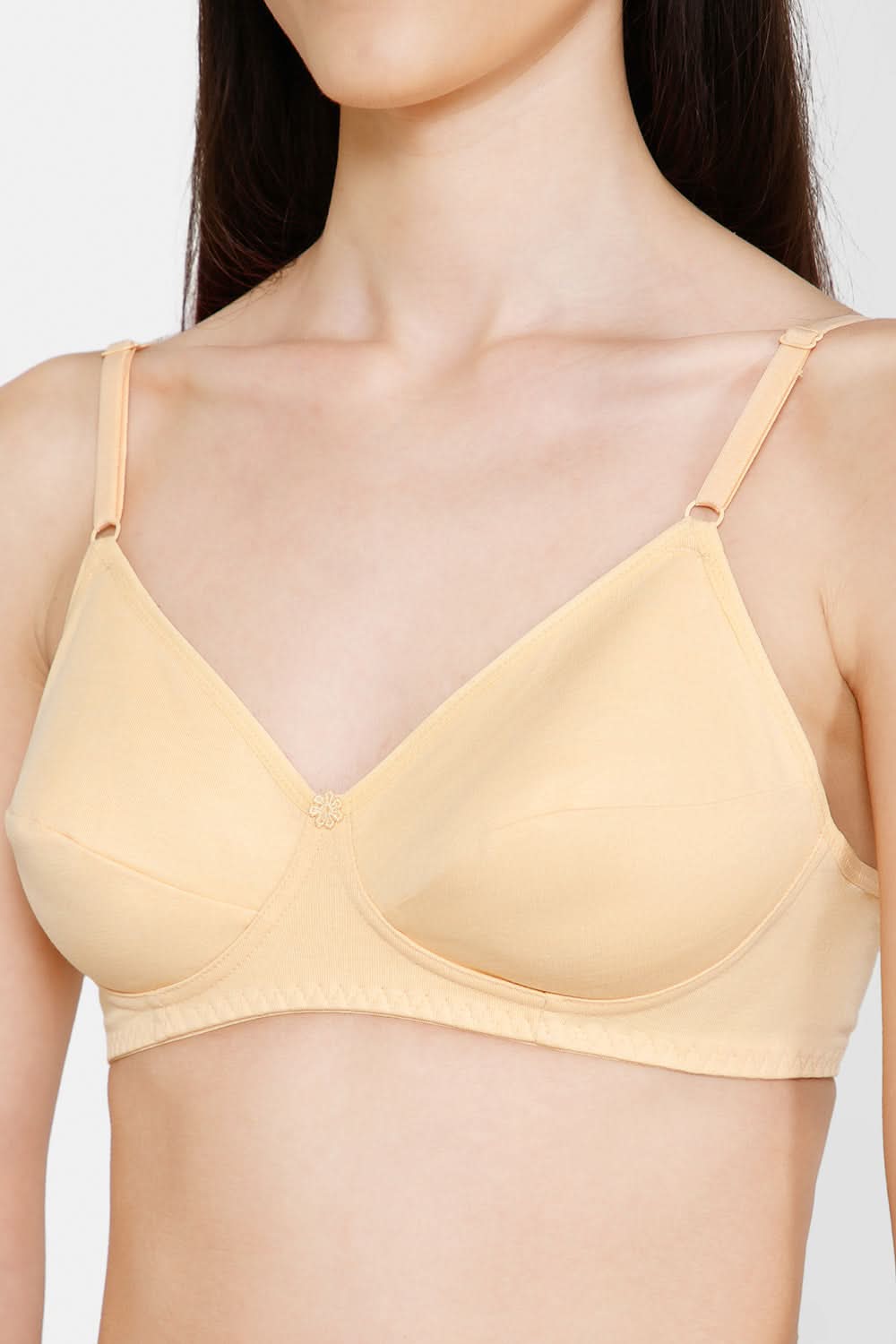 Skin Colour Everyday Saree and Salwar Bra – Glori by INaidu Hall, Non-Wired, Non-Padded, Comfortable Fit for Daily Use