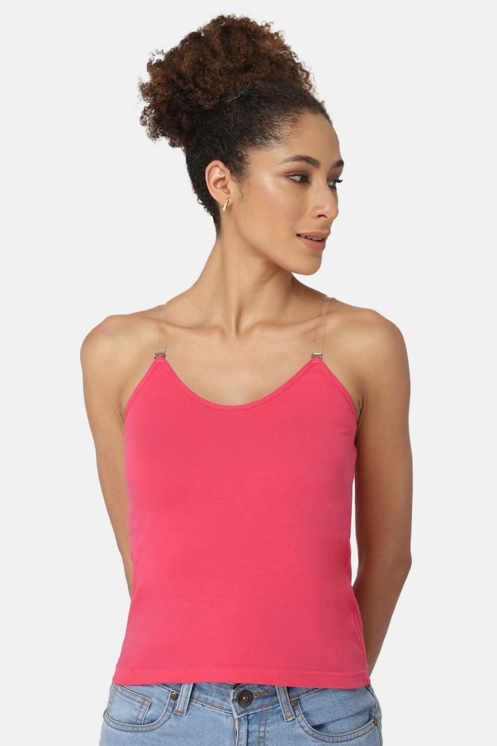 Intimacy Full Coverage Cotton Slip Camisole – IN15 | Non-Wired, Non-Padded & Ultra-Comfortable - Naidu Hall Family Store