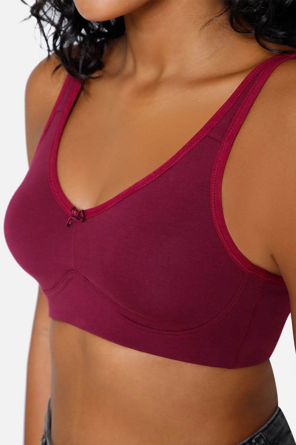 High Coverage Non-Wired Non-Padded Back Closure Intimacy T-Shirt Bra - DEFT - Naidu Hall Family Store