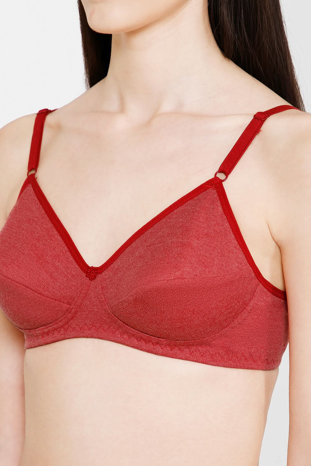 Red Colour Everyday Saree and Salwar Bra – Glori by INaidu Hall, Non-Wired, Non-Padded, Comfortable Fit for Daily Use