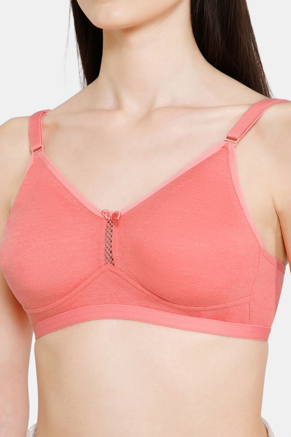 Naidu Hall Everyday T-Shirt Bra - Beauti | High Coverage Double Layered Bra with Seamless Comfort