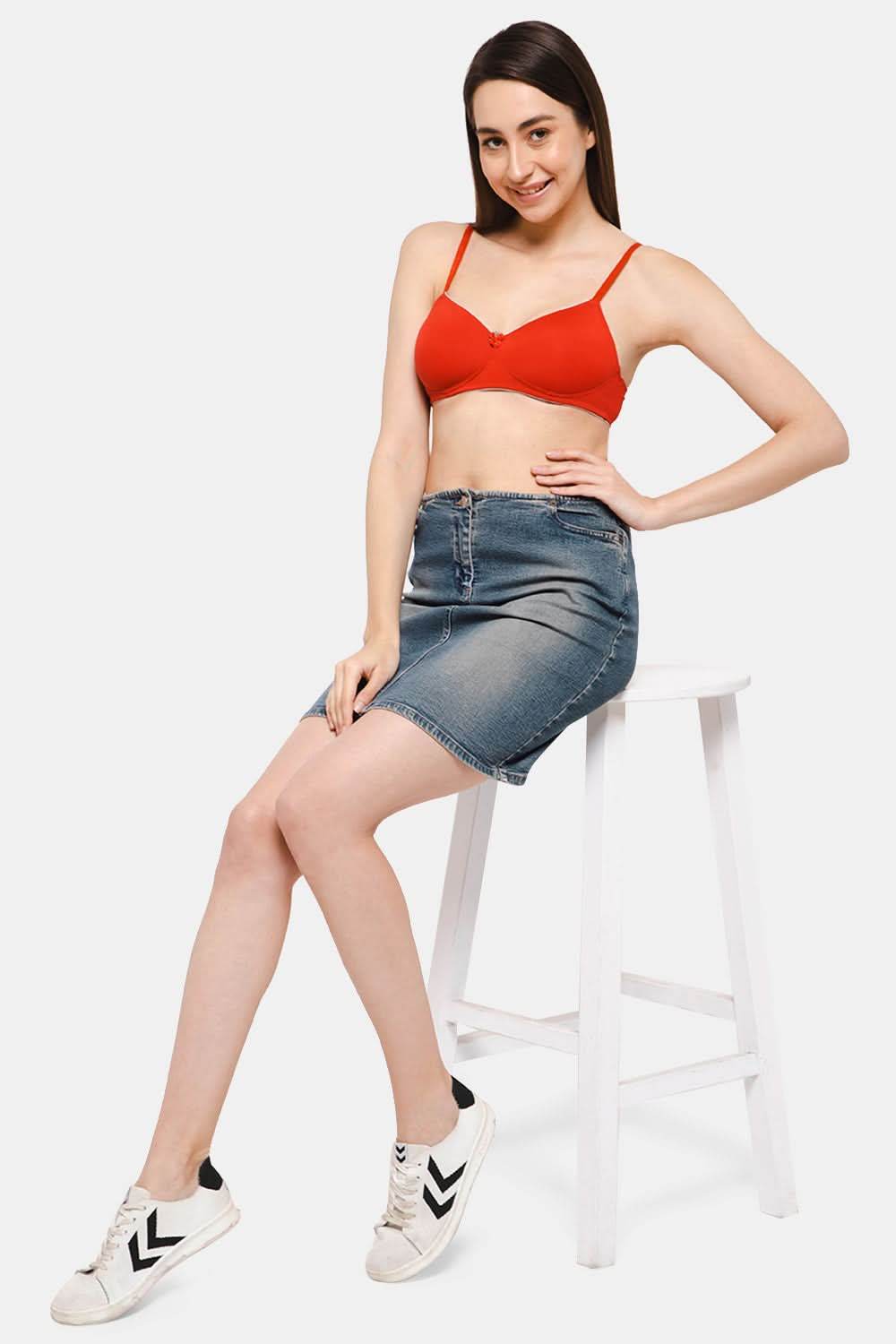 Medium Coverage Non-Wired Intimacy T-Shirt Salwar Padded Bra - CB02 - Naidu Hall Family Store