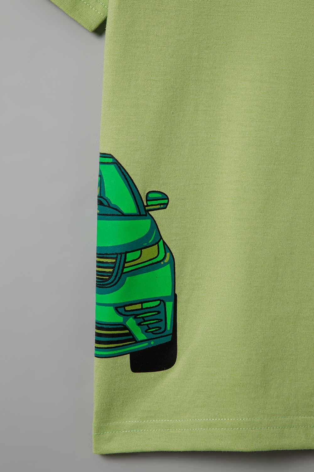 The Young Future Boy's T-shirt - Light Green - BD09