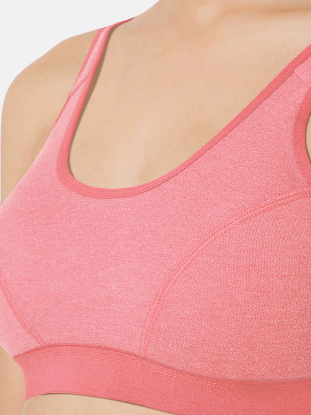 Naidu Hall Cotton Sports Bra - Erica | High Coverage, Cut & Sew Design, Effortless Comfort - Naidu Hall Family Store