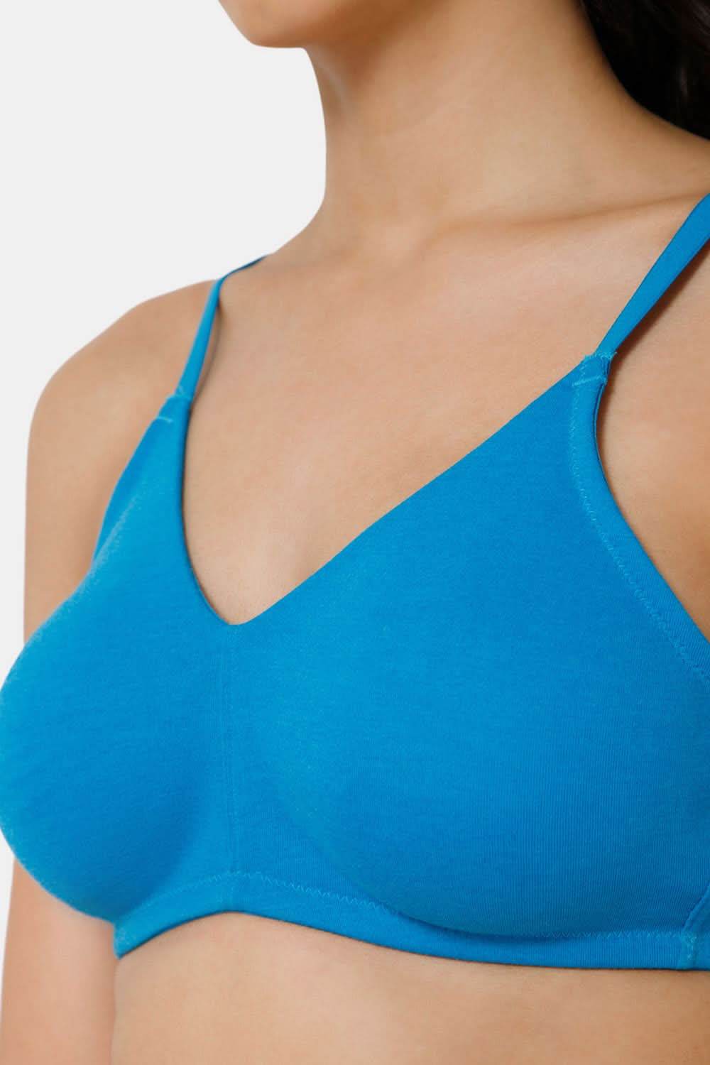 Nora Non-Wired Seamless Everyday T-Shirt Bra with Double-Layered Support - Naidu Hall Family Store