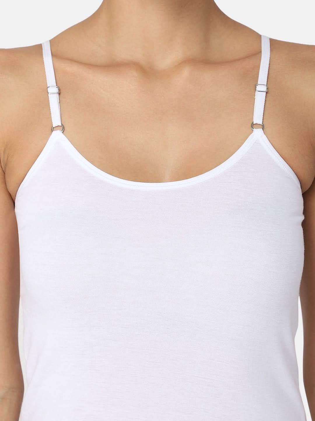 Full Coverage Non-Wired Non-Padded Cotton Intimacy Slip Camisole - Prime Shades - IN08 - Naidu Hall Family Store