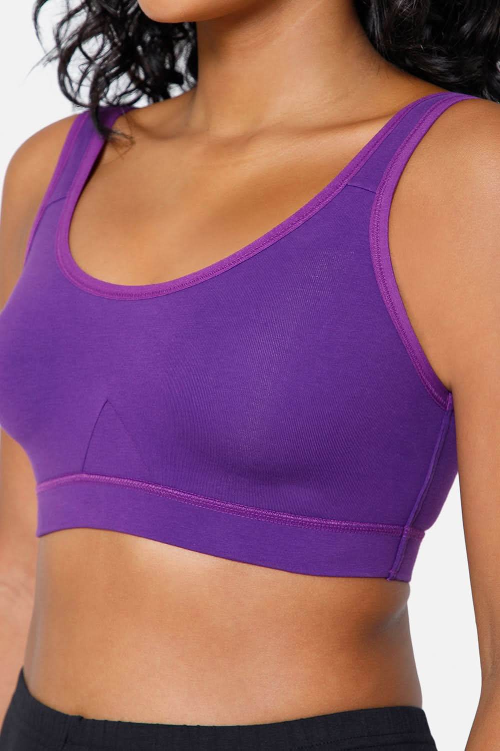 Medium Coverage Non-Wired Non-Padded Intimacy Active Sports Bra - CA01 - Naidu Hall Family Store