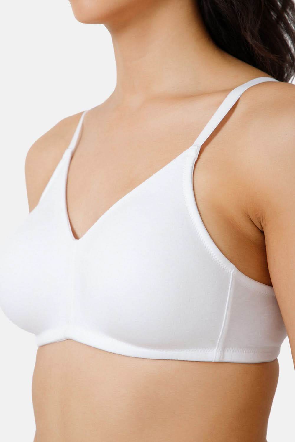 Nora Non-Wired Seamless Everyday T-Shirt Bra with Double-Layered Support - Naidu Hall Family Store