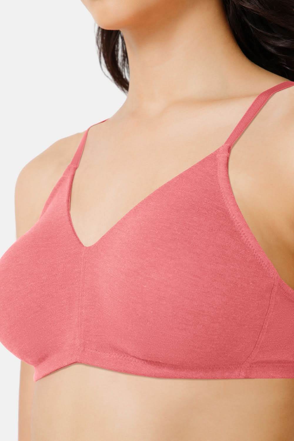 Nora Non-Wired Seamless Everyday T-Shirt Bra with Double-Layered Support - Naidu Hall Family Store