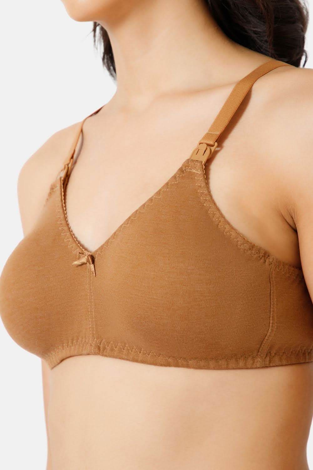 Naidu Hall Nursing Bra - EVI | Moulded Design, Transparent Buckle & Broad Straps for Ultimate Comfort - Naidu Hall Family Store