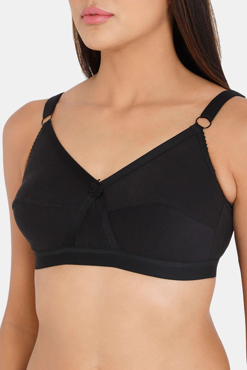 Full Coverage Non-Wired Non-Padded Back Closure Intimacy Brasserie - KRISS KROSS