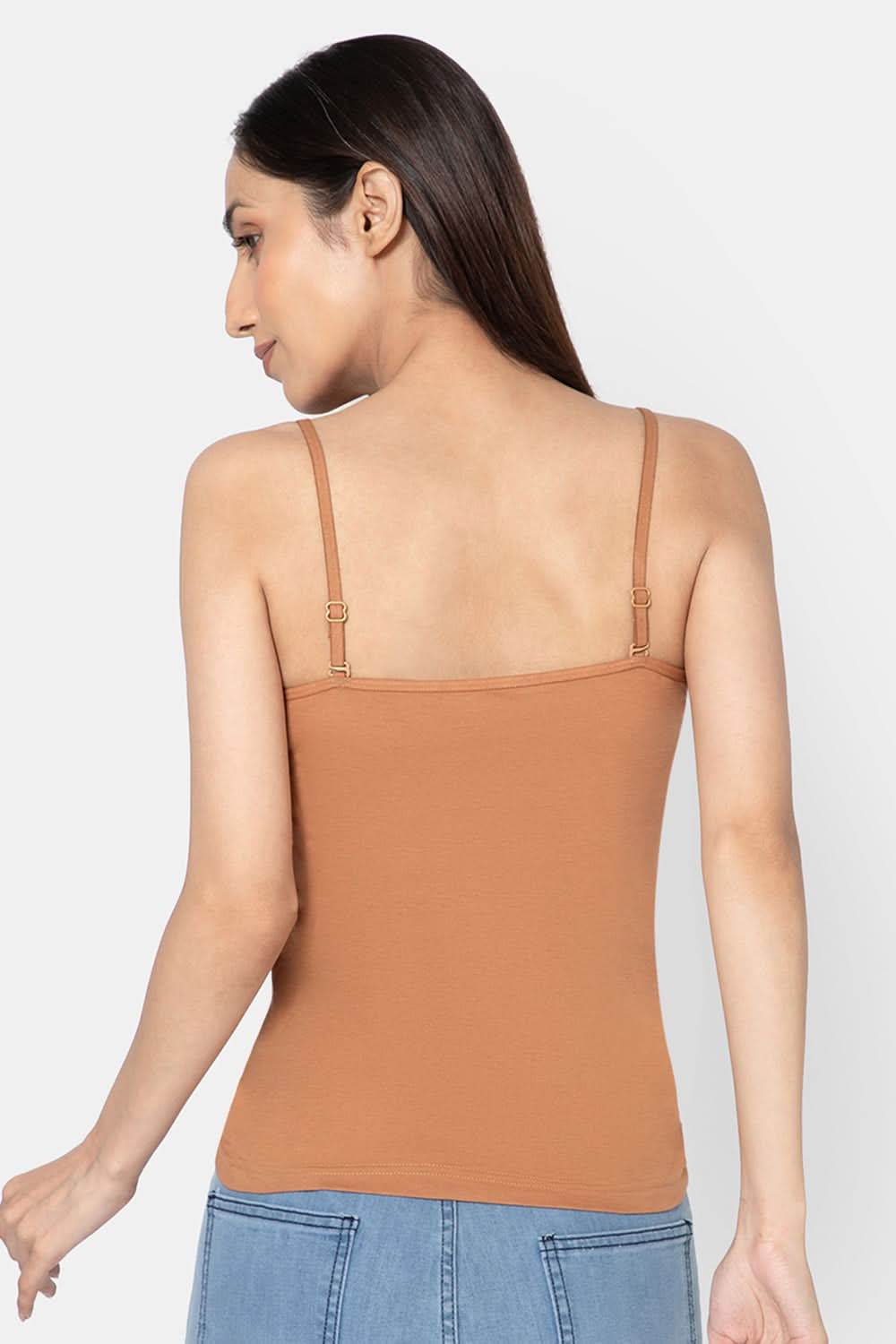 Intimacy Full Coverage Cotton Slip Camisole – IN15 | Non-Wired, Non-Padded & Ultra-Comfortable - Naidu Hall Family Store