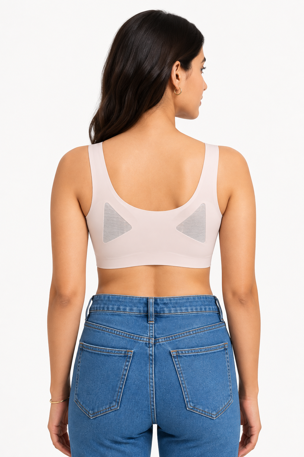 Women's Sports Bra | High Impact Padded Full Coverage Seamless Workout Bra for Gym, Yoga & Running | Breathable Activewear - 8803