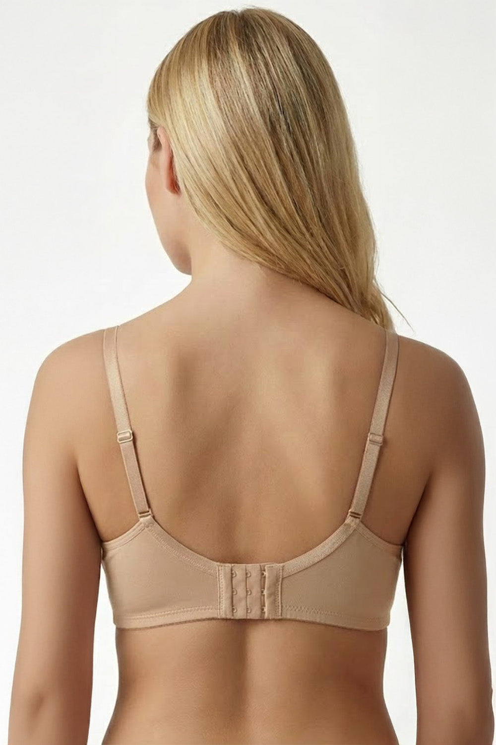 Teen Girls’ High-Coverage Padded Bra | Seamless, Broad-Back Comfort - 635