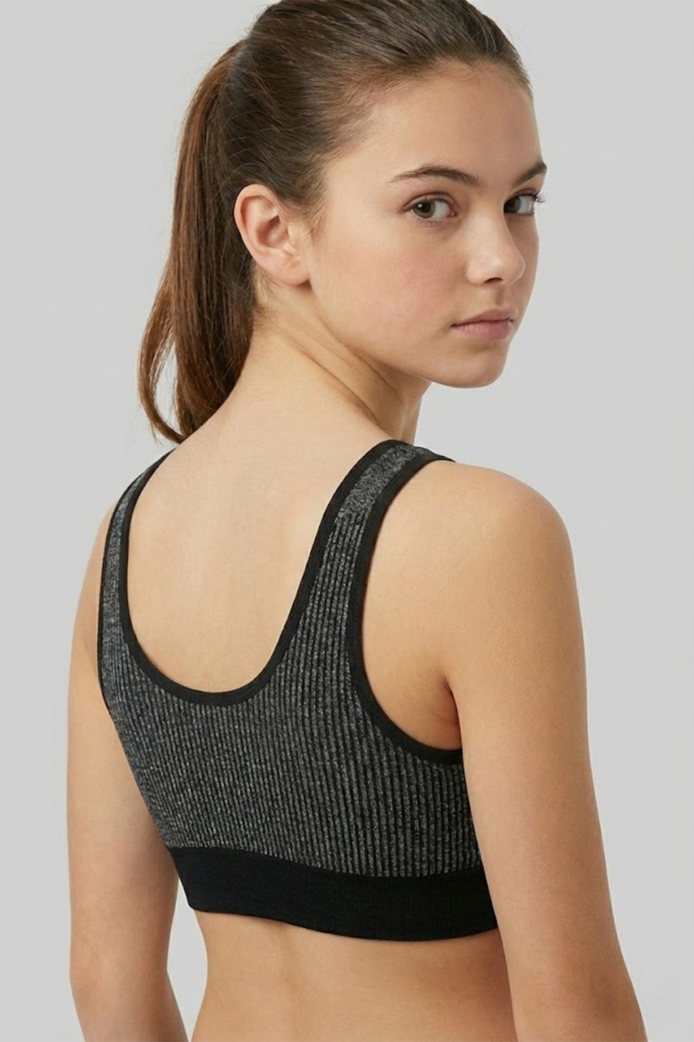 Teen Girls’ Padded Bra – Medium-Coverage, Seamless, Sweat-Absorbent & Soft-Printed Comfort - 1248