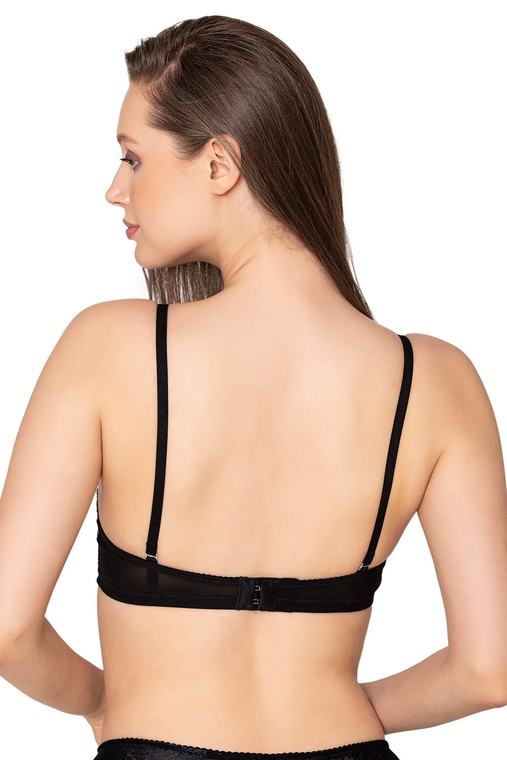 B’ZAR Self Design Bra for Women – Full Coverage Non-Wired Lightly Padded Bra | Comfortable Everyday Wear Bra - BZB7211