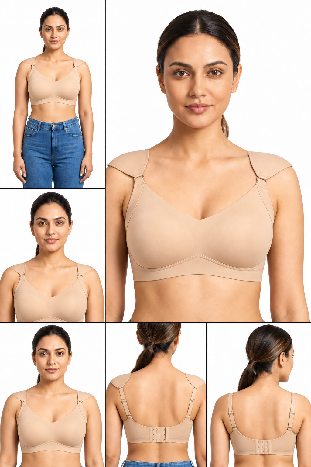 Women's Padded Bra | Everyday Comfort Bra for Daily Wear, Everyday Comfort, All-Day Use - 8645