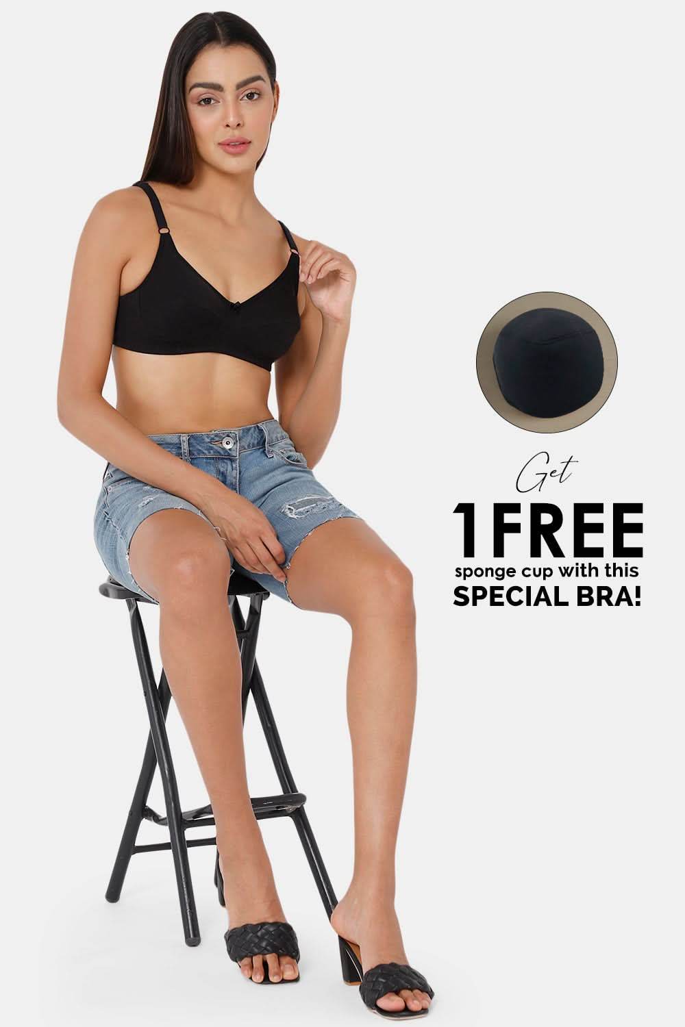 Broad and Adjustable Non-Padded Intimacy Mastectomy Bra - CA080 - Naidu Hall Family Store