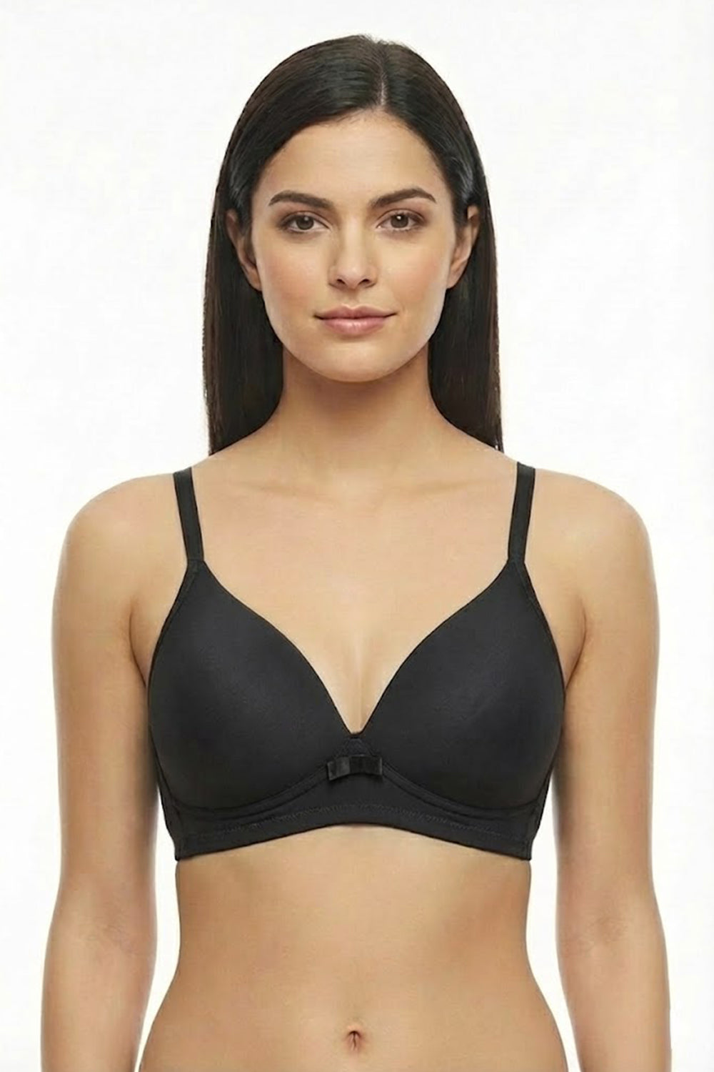 Teen Girls’ Plunge Padded Bra – Low-Coverage, Seamless & Supportive Design - 2277