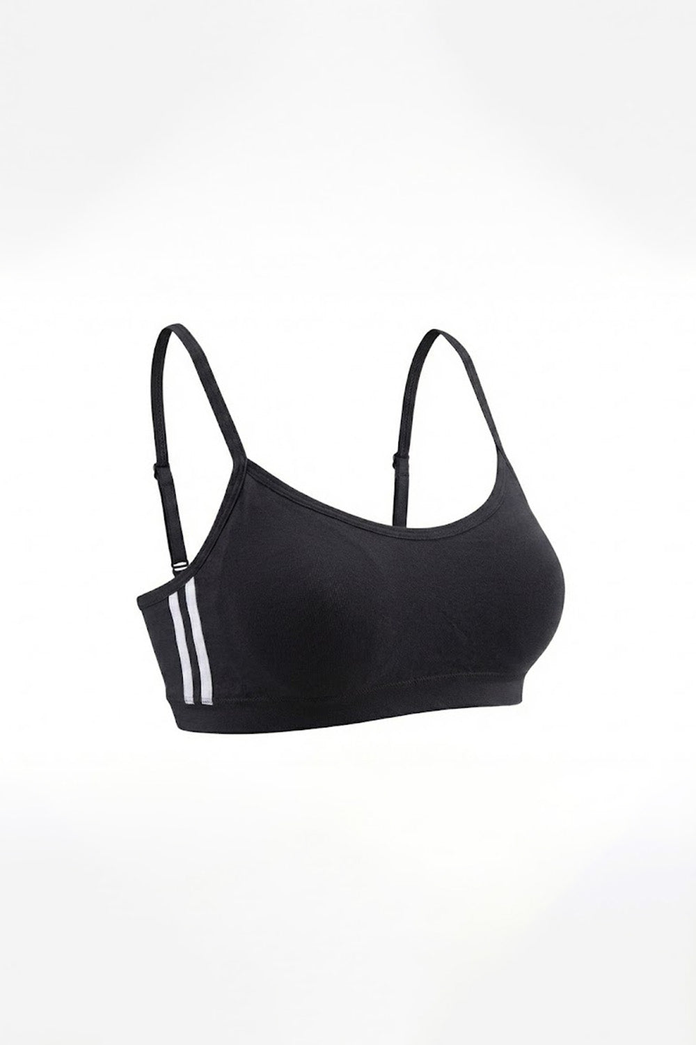 Teen Girls’ Padded Sport Bra – Seamless, Medium-Coverage, Comfortable & Supportive - 2065