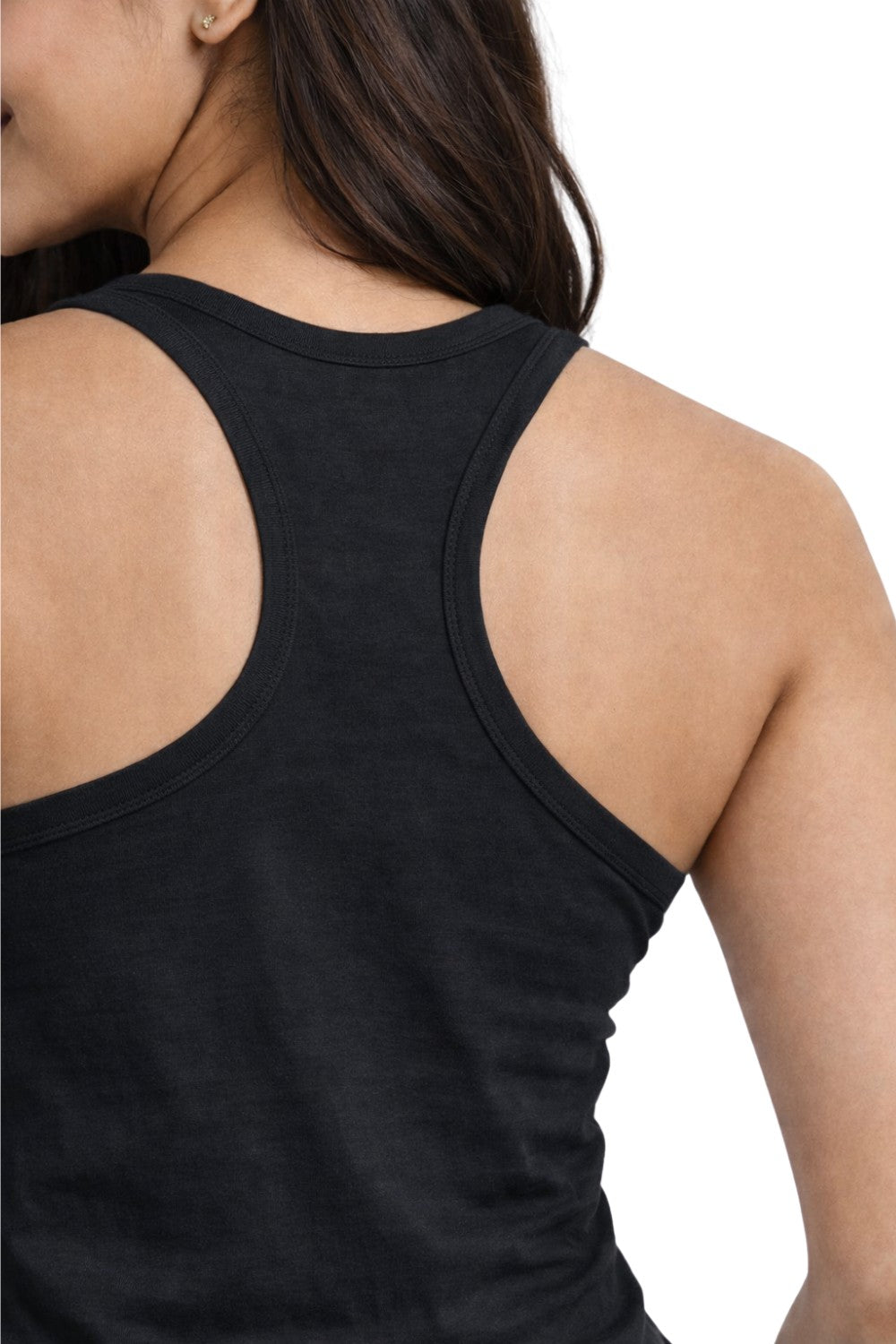 Women’s Cotton Blend Racerback Tank Top – Seamless Sweat Absorbent Innerwear Camisole | Stretchable Everyday Tank Top for Women - IN12