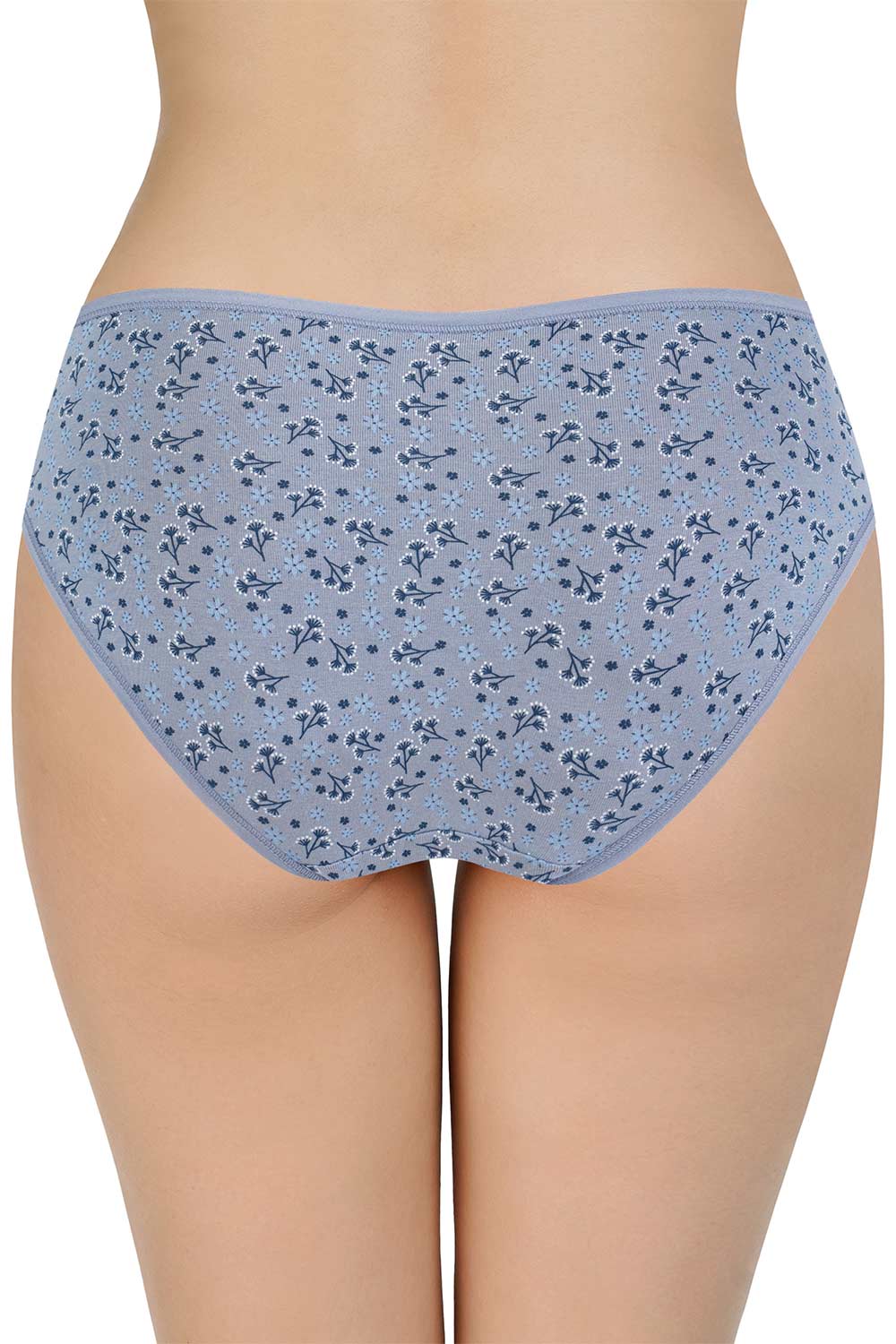 Amante Women's Cotton Bikini Panties Pack of 3 – Low Rise Breathable Soft Stretch Everyday Bikini Briefs - PPK33102