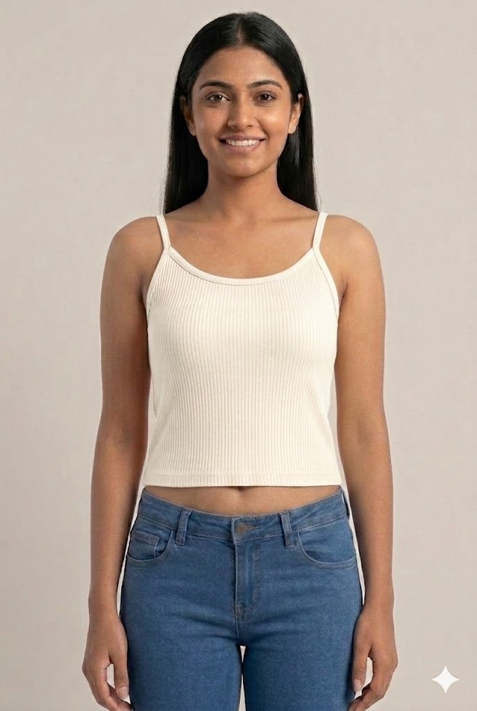 Seamless Cotton Blend Slip for Women & Teen Girls – Non Wired Non Padded Inner Slip | Sweat Absorbent Lightweight Layering Slip Dress - 82LA