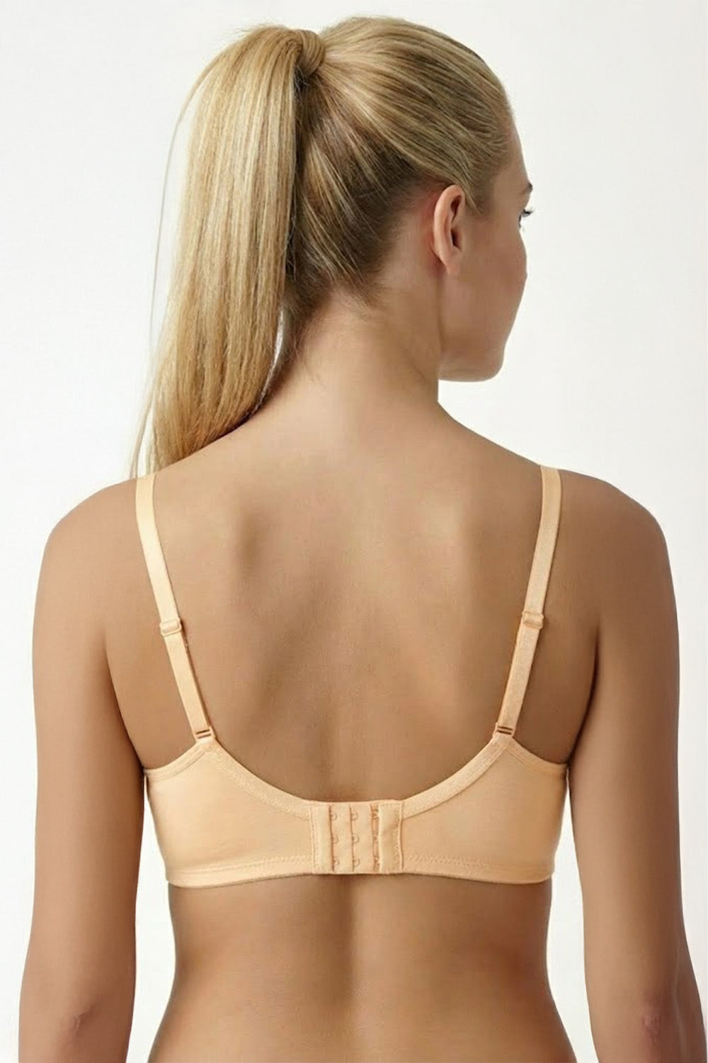 Teen Girls’ High-Coverage Padded Bra | Seamless, Broad-Back Comfort - 635