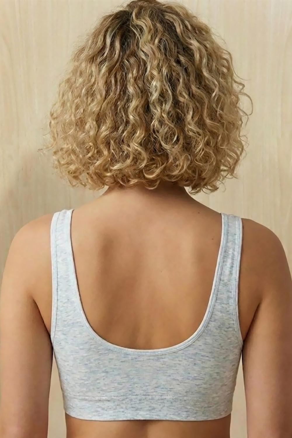 Teen Girls’ Printed Padded Sport Bra – Medium-Coverage, Sweat-Absorbent & Seamless Comfort - 730