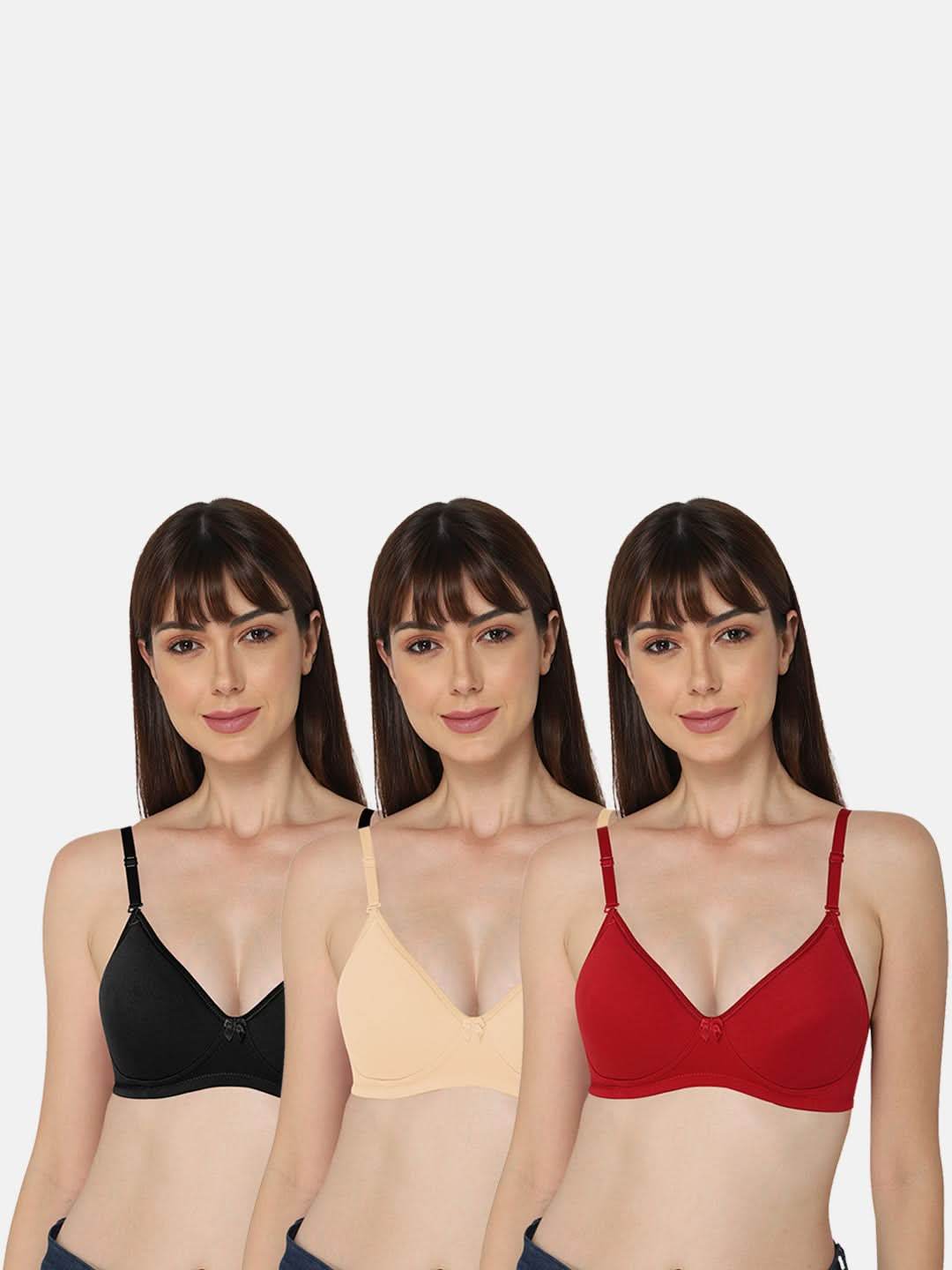 Intimacy Everyday Bra Combo Pack – Stylish, Comfortable, and Durable Essentials for Daily Wear (EC06 - C70) - Naidu Hall Family Store