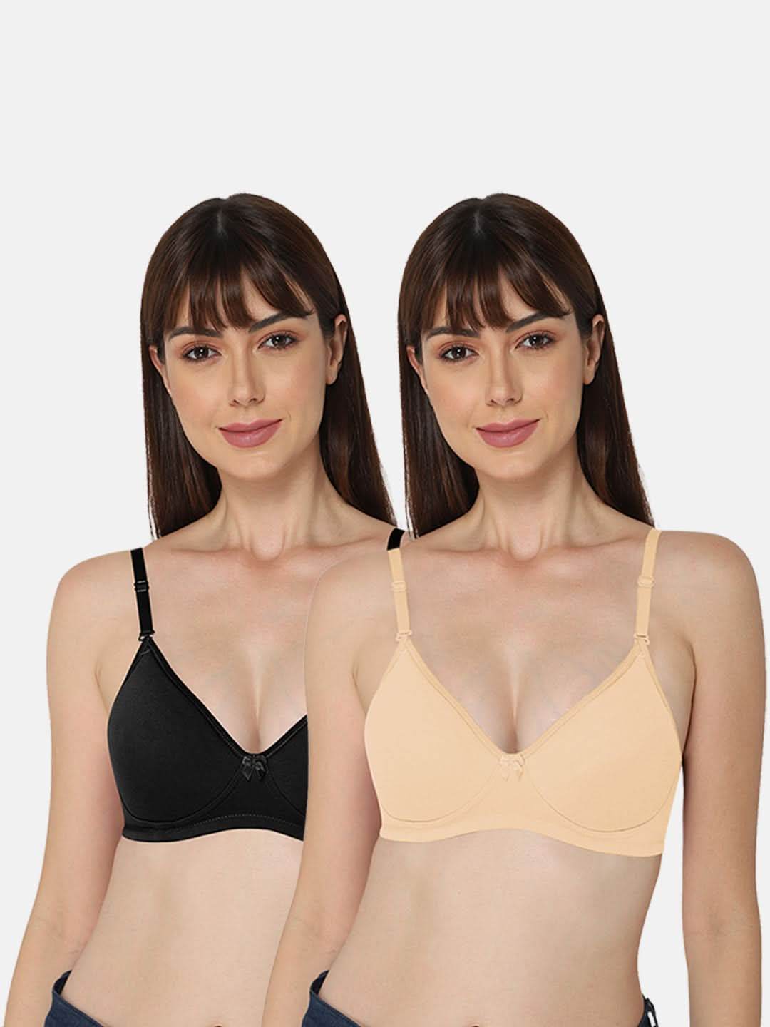Intimacy Everyday Bra Combo Pack – Stylish, Comfortable, and Perfect for Daily Wear Support (EC06 - C01) - Naidu Hall Family Store