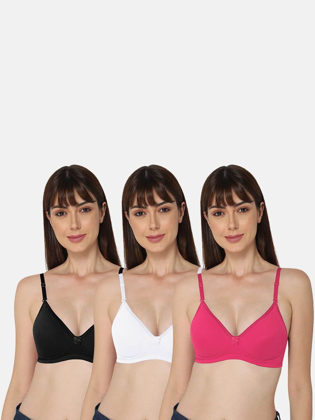 Intimacy Everyday Bra Combo Pack – EC06 C38 – Stylish, Comfortable, and Perfect for Daily Wear Needs - Naidu Hall Family Store