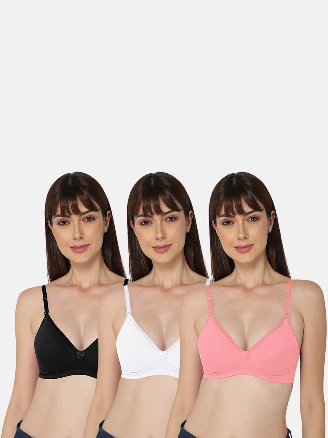 Intimacy Everyday Bra Special Combo Pack – Comfortable, Everyday Support and Fit for All-Day Wear (EC06 - C39) - Naidu Hall Family Store