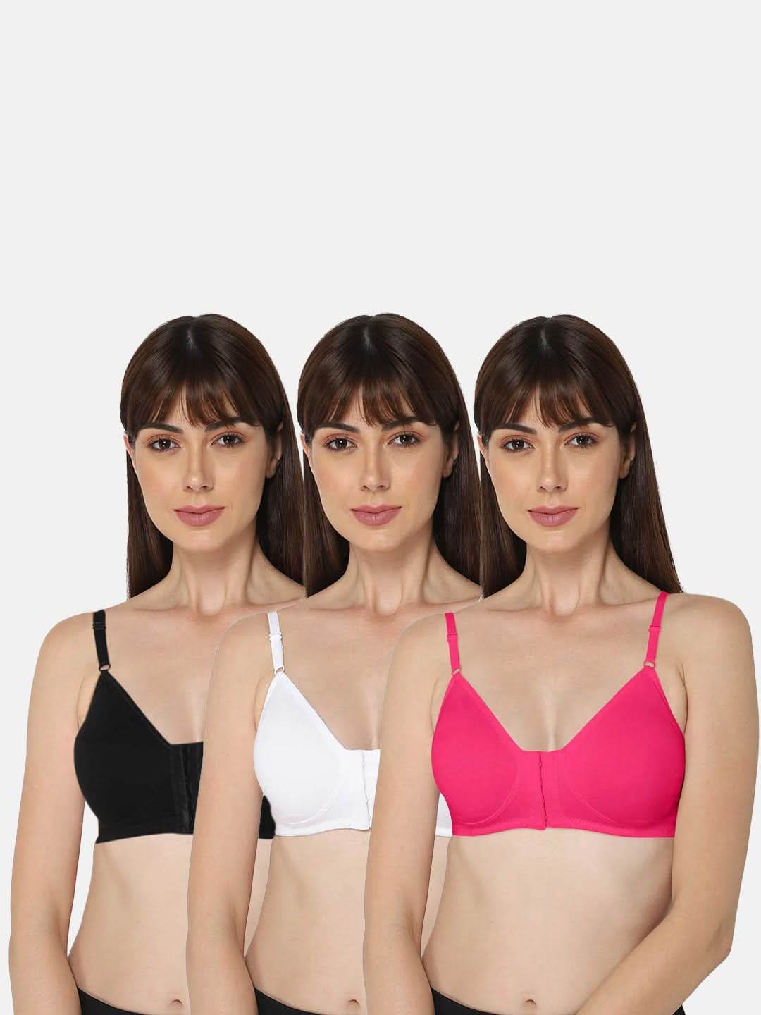 Intimacy Everyday Bra Special Combo Pack – Comfortable and Versatile Daily Wear Bras for All-Day Support (EC07, C38) - Naidu Hall Family Store