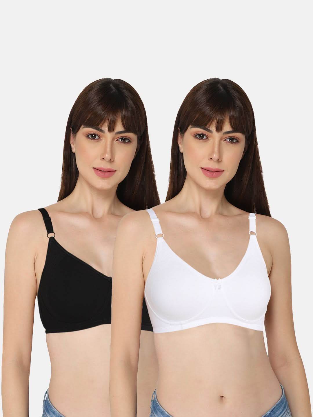 Intimacy Everyday Bra Combo Pack – Comfortable, Stylish, and Versatile Bras for Daily Wear (ES02 - C02) - Naidu Hall Family Store