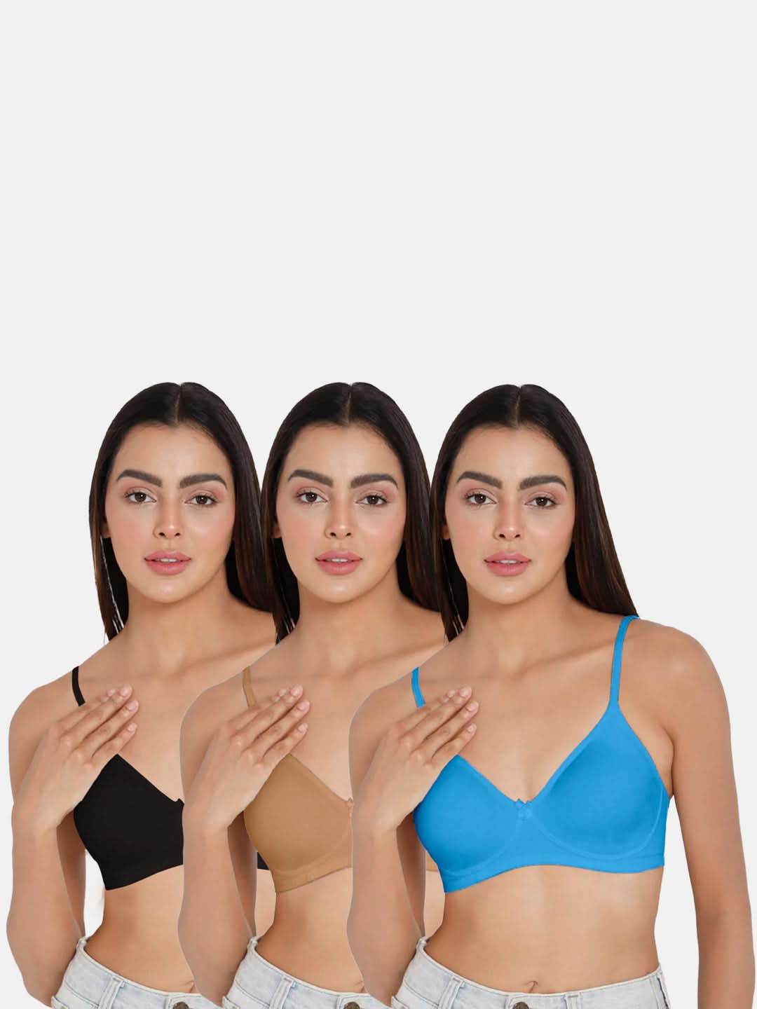 Intimacy Everyday Bra Combo Pack – Stylish and Comfortable Daily Essentials for Women (ES11 - C71) - Naidu Hall Family Store