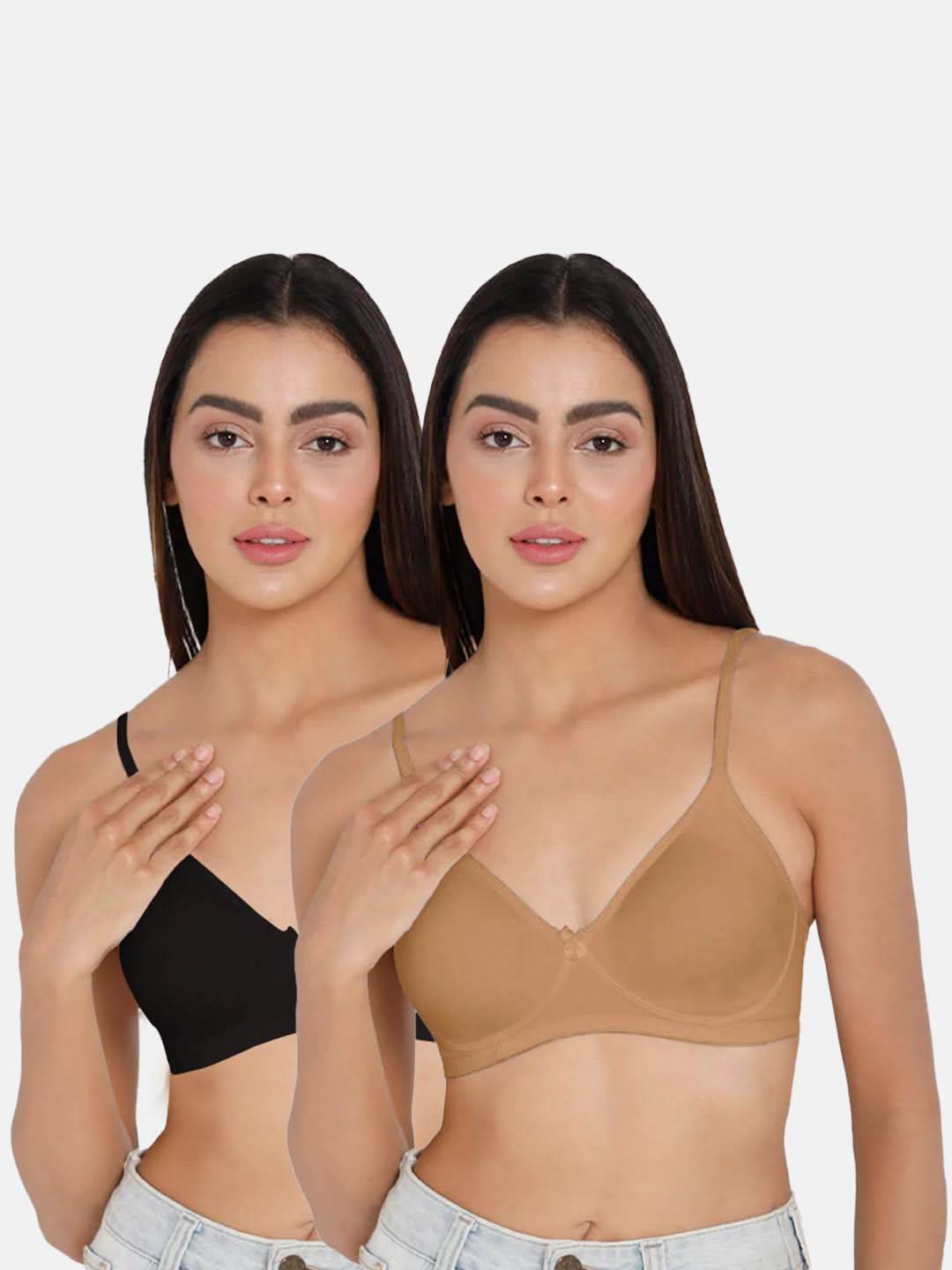 Intimacy Everyday Bra Special Combo Pack – Soft, Supportive, and Comfortable Bras for Daily Wear (ES11 - C03) - Naidu Hall Family Store