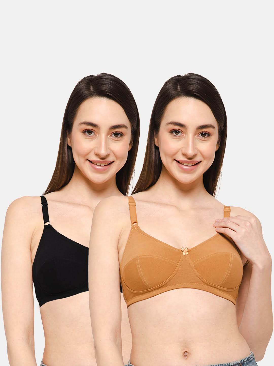 Intimacy Everyday Bra Combo Pack – Comfortable and Supportive Essential Bras for Daily Wear (ES18 - C03) - Naidu Hall Family Store
