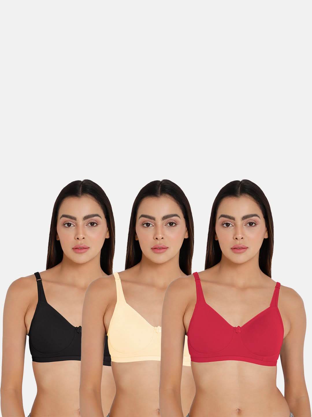 Intimacy Everyday Bra Special Combo Pack – Comfortable and Supportive Essentials for Daily Wear (ES21 – C36) - Naidu Hall Family Store