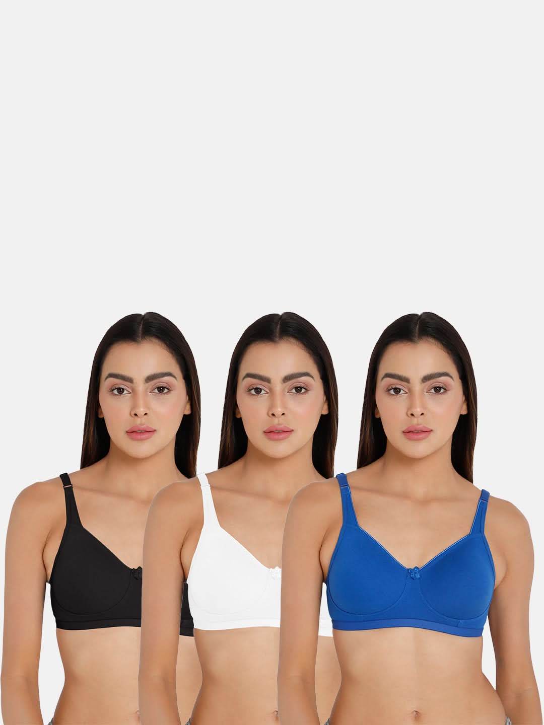 Intimacy Everyday Bra Special Combo Pack – Comfortable and Supportive Bras for Daily Wear (ES21, C43) - Naidu Hall Family Store