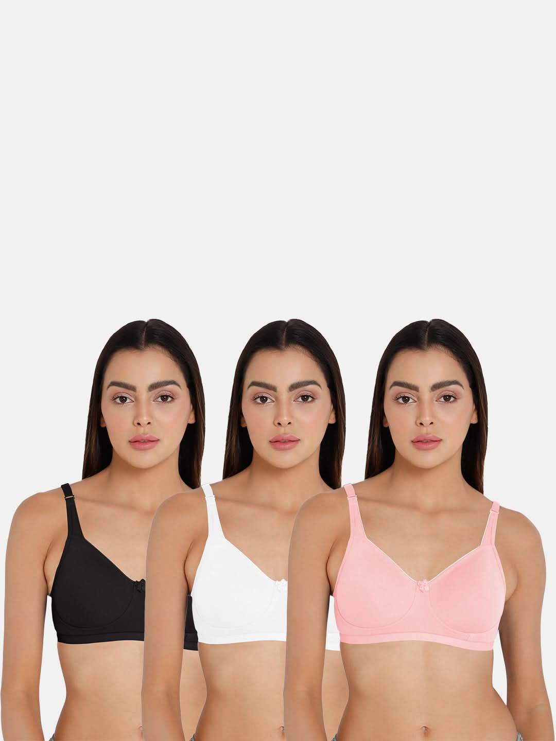 Intimacy Everyday Bra Special Combo Pack – Comfortable and Supportive Bras for Daily Wear (ES21 - C39) - Naidu Hall Family Store