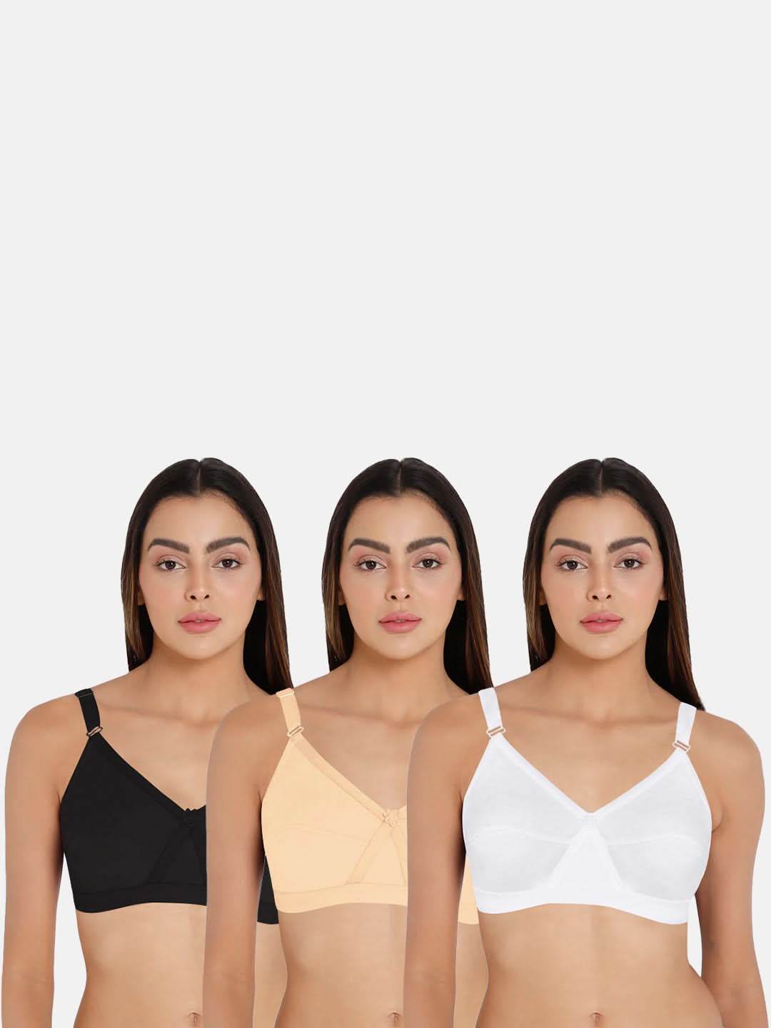 Intimacy Def-Bra Kriss-Kross Combo Pack – Supportive and Stylish Bras for Everyday Comfort (C63) - Naidu Hall Family Store