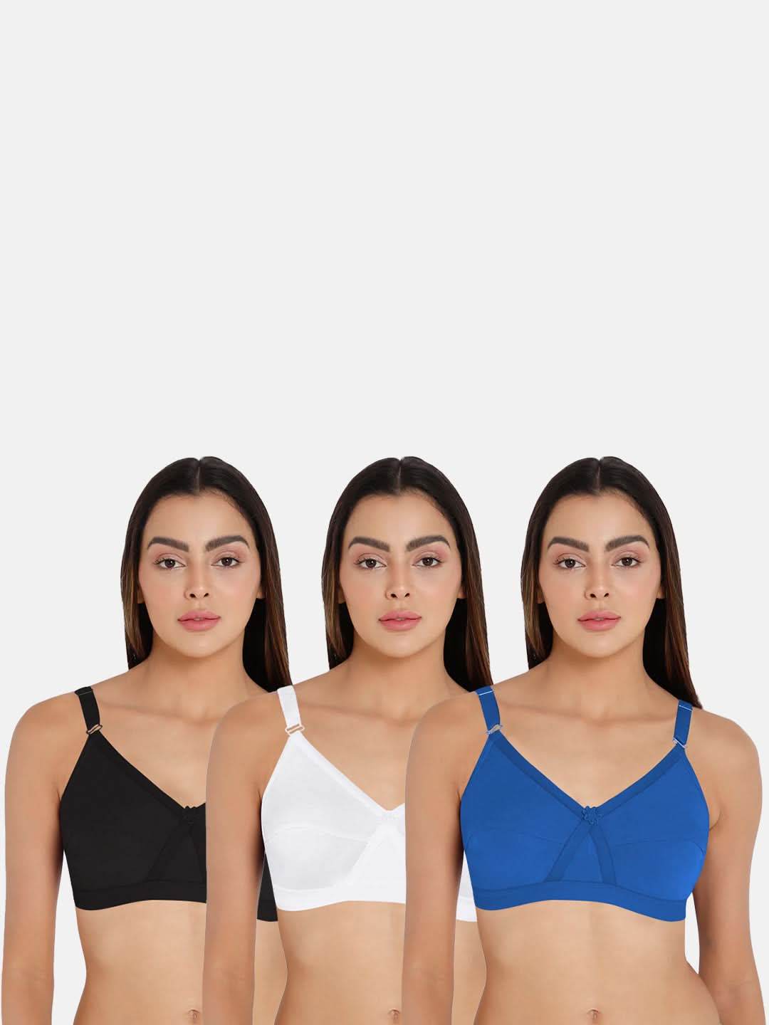 Intimacy Kriss-Kross Def-Bra Special Combo Pack – Supportive and Stylish Bras for Everyday Comfort (C43) - Naidu Hall Family Store