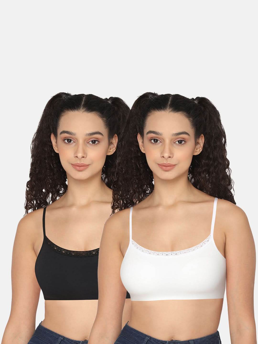 Intimacy Beginners Bra Combo Pack – Soft, Lightweight, and Comfortable Everyday Bras for Teens (BL01 - C02) - Naidu Hall Family Store
