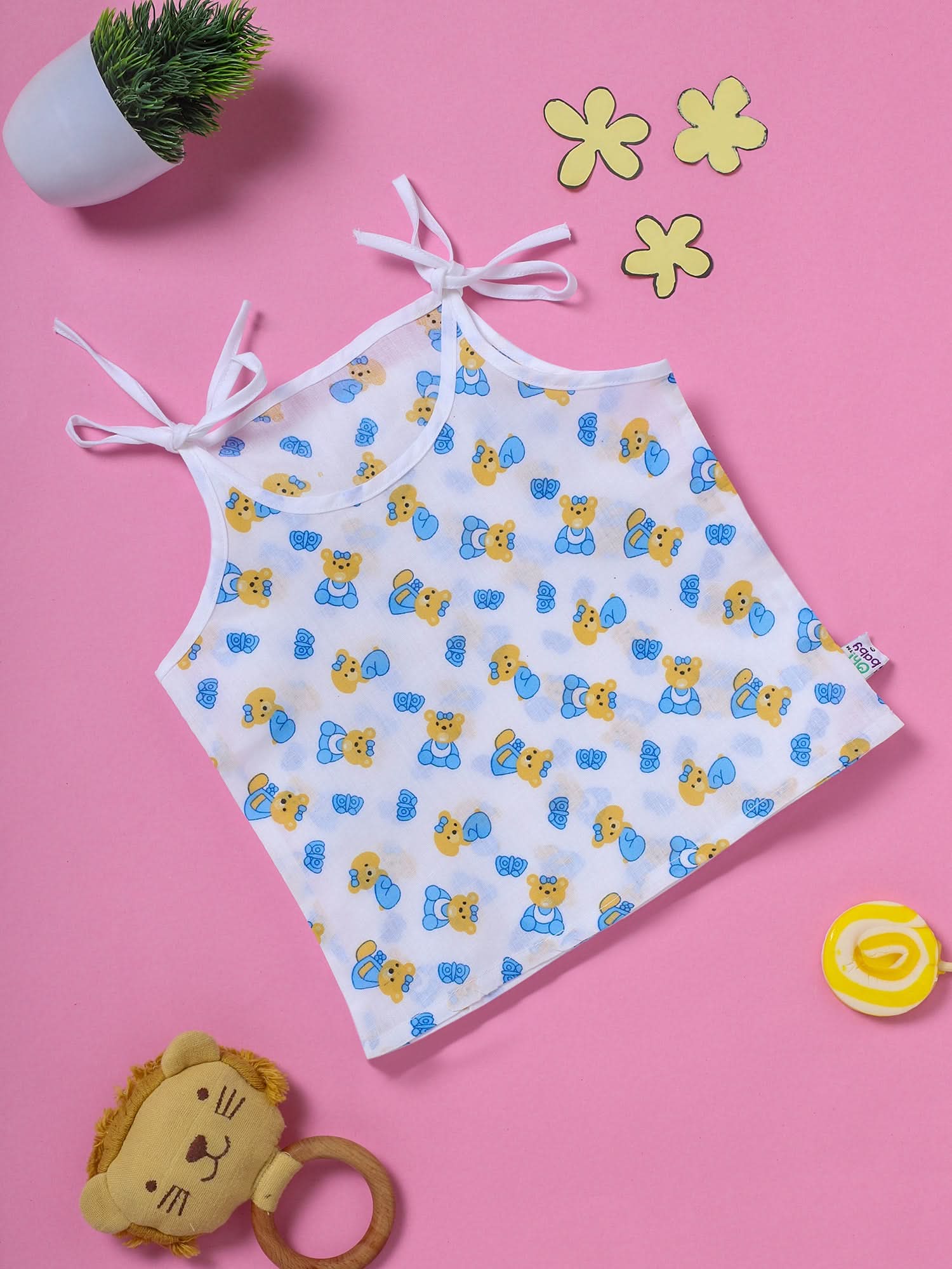 Oh Baby Printed Shoulder Knot Assorted - Pc11