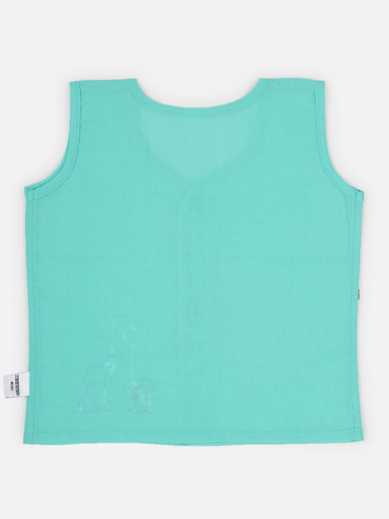 Oh Baby Plain Embroidery Front Open-Button Assorted - Pl21