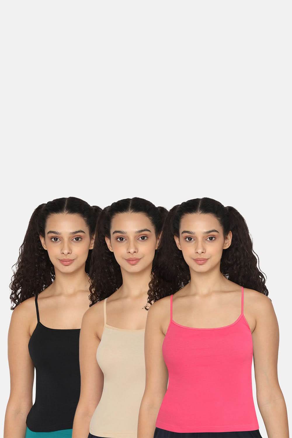 Intimacy Camisole-Slip Special Combo Pack - In02 - Pack of 3 - C66 - Naidu Hall Family Store